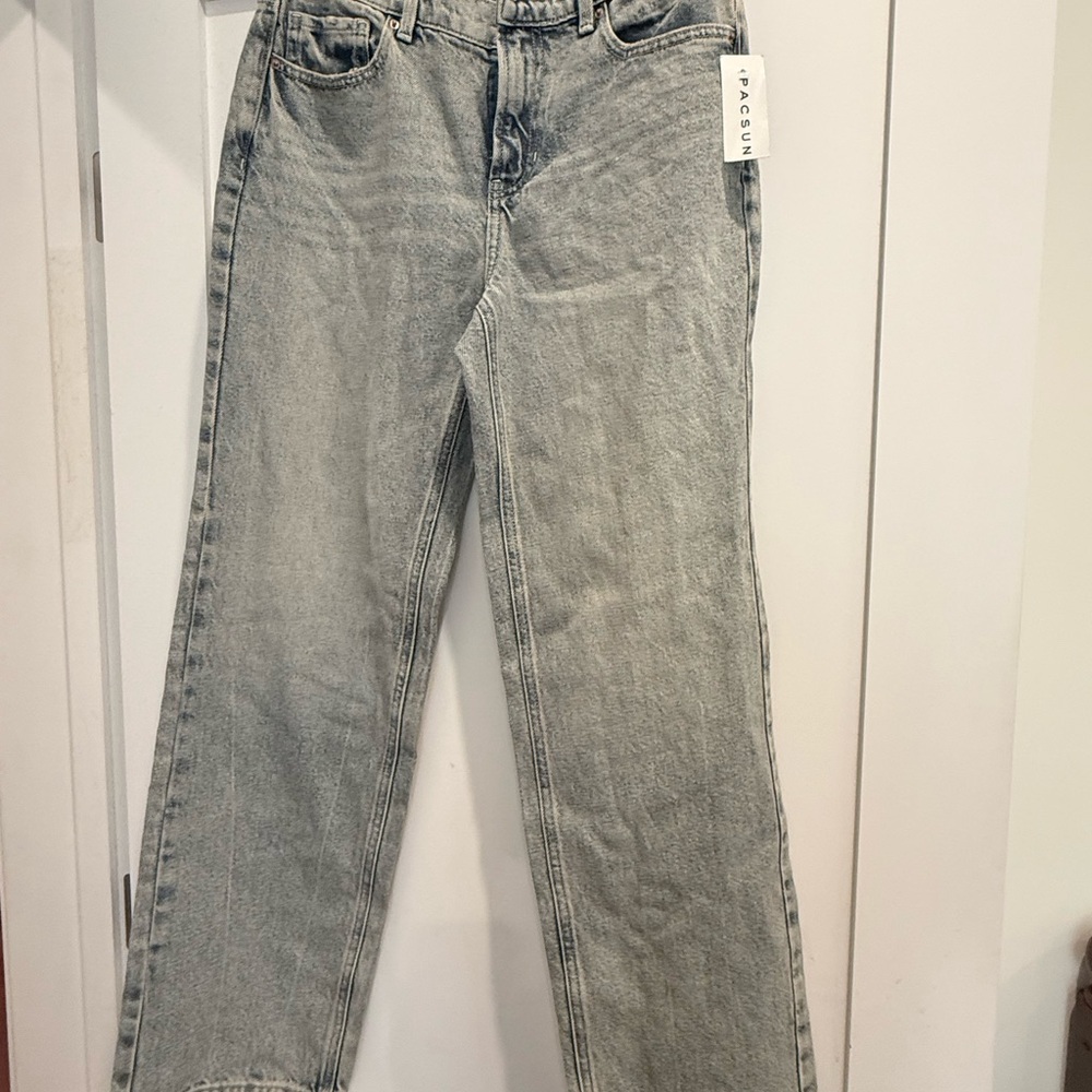 PacSun 'Jordyn' Low Rise Straight Leg Jeans in 26